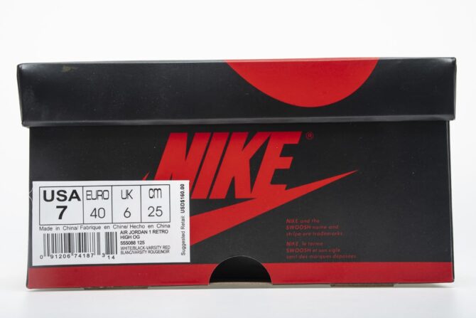 AIR JORDAN 1 RETRO HIGH OG NRG 'NON PER LA RIVENDITA' REPLICA - immagine 9