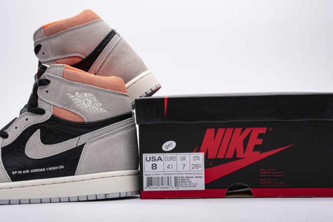 AIR JORDAN 1 RETRO HIGH OG 'GRIGIO NEUTRO' REPLICA - immagine 8