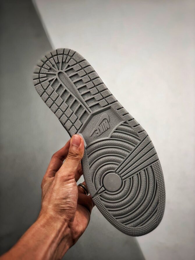 AIR JORDAN 1 MID 'SMOKE GREY' REPLICA - immagine 4