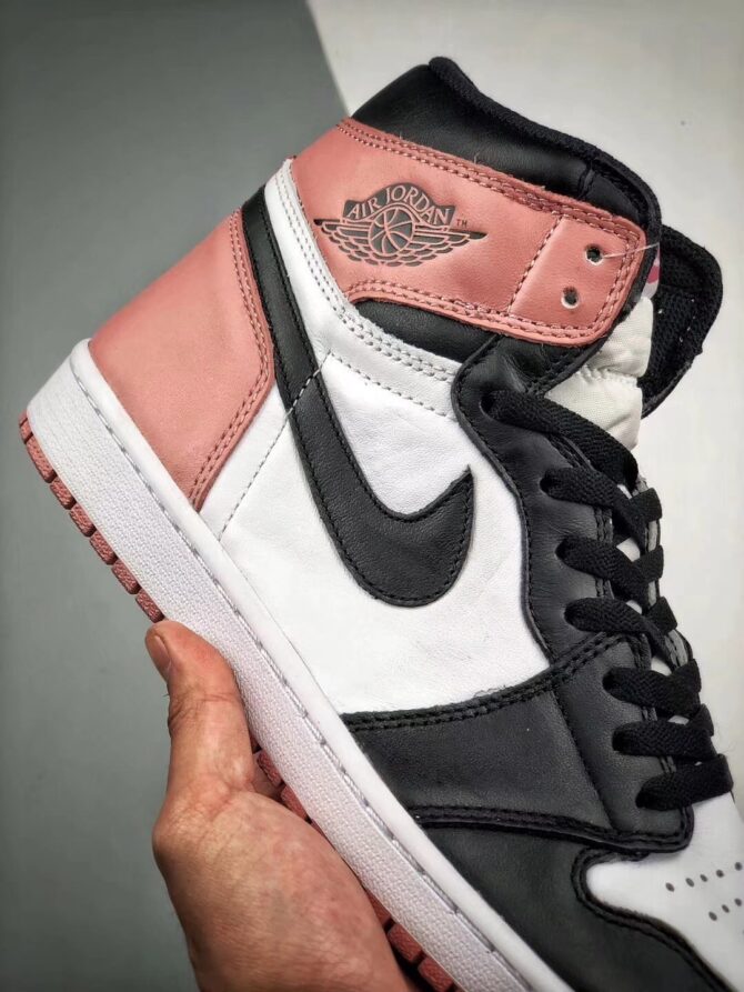 AIR JORDAN 1 RETRO HIGH OG NRG 'RUST PINK' - immagine 6