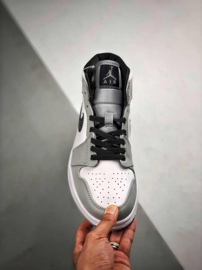 AIR JORDAN 1 MID 'SMOKE GREY' REPLICA - immagine 6