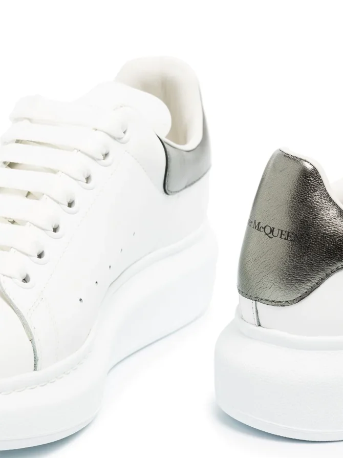 ALEXANDER MCQUEEN REPLICA GRIGIO ARGENTO - immagine 2